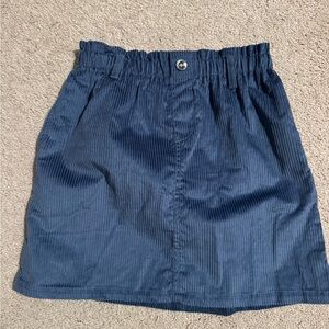 Bella Bliss Moonlight Blue Paperbag Skirt